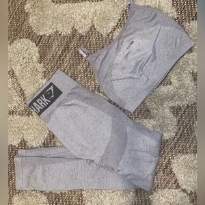 GYMSHARK Flex sports bra/leggings set